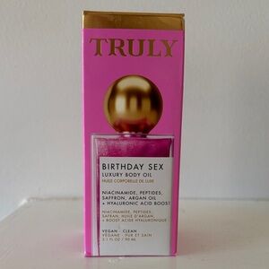 TRULY Pink Birthday Sex Luxury Body Oil